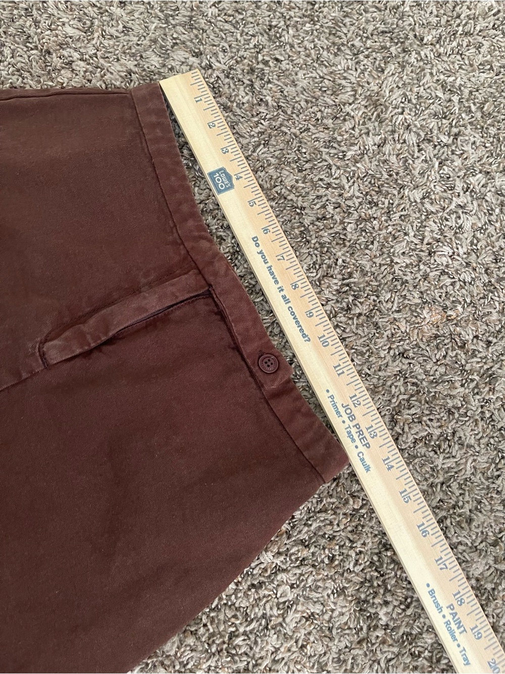 John Galt Brandy Melville Brown Denim Mini Skirt Size S Small Cotton Mid Rise - Picture 4 of 12